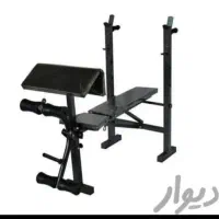 دستگاه بدنسازی ۴۲ کاره با وزنه و دمبل|تجهیزات ورزشی|خورموج, |دیوار