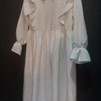 پیراهن بلند با شال حجاب