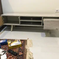 تلویزیون سامسونگ و میز تی وی|تلویزیون و پروژکتور|کرج, حصارک بالا|دیوار