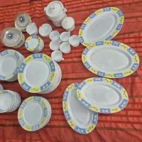 ظرف و سرویس ارکوپال ۸۵ تیکه|ظروف سرو و پذیرایی|تهران, قاسمآباد|دیوار