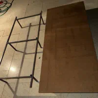 دوتا تخت یک نفره|تخت و سرویس خواب|فولادشهر, B8|دیوار