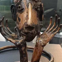 مجسمه دست ساز مسی|صنایع دستی و سایر لوازم تزئینی|تهران, کیانشهر|دیوار