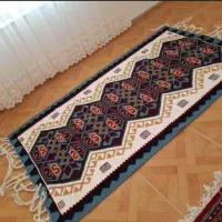 بافت گلیم هایه زیبا وشیک  با نخ کرک|گلیم، جاجیم، گبه|بیجار, |دیوار