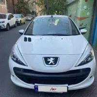 پژو ۲۰۷ سفید سقف فلز زیر قیمت