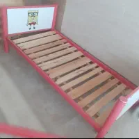 تخت فرفوژه صورتی نوجوان