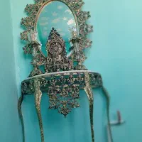 آینه و شمعدان