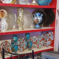 تعدادی دکوری ووسایلش زینتی قدیمی