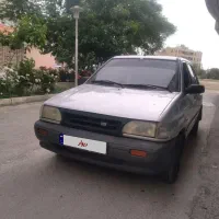 پراید ۸۸ نقره ای بدونه رنگ شاسی سالم