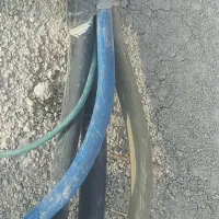 کابل ۴در۹۰ ۳۵ متر کار کرده دو جا پوسته زدگی  داره