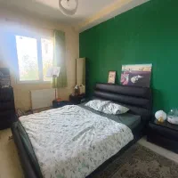 فروش سرویس کامل تختخواب دو نفره چرم مشکی