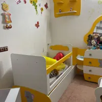سرویس خواب کودک و نوجوان نو با گهوار وامکانات کامل