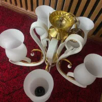 لوستر ۵ شعله|لوستر و چراغ آویز|تهران, مسعودیه|دیوار