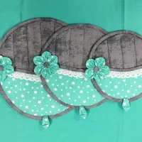 سرویس آشپزخانه کتان‌نخ اعلا|سفره، حوله، دستمال آشپزخانه|مشهد, شیرودی|دیوار