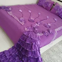 رو تختی دونفره مخمل