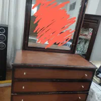 آینه دراور پاتختی و کمدلباس