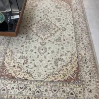 یک جفت فرش۶متری کرم