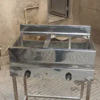 سرخ کن صنعتی دو لگن درحد خیلی نو|اجاق گاز و لوازم برقی پختوپز|تهران, زاهد گیلانی|دیوار