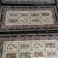 6 عدد قالیچه پشتی 1200 شانه‌ گل برجسته نگین مشهد