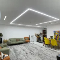 اجرای لاین نوری نورپردازی داخلی ساختمان و فروشگاه