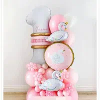 بادکنک آرایی، گل آرایی..