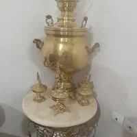 سماور برنز زغالی
