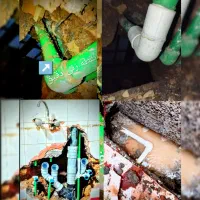 لوله کشی آب فاضلاب نشتی گیری با دستگاه نقطه زن لکه