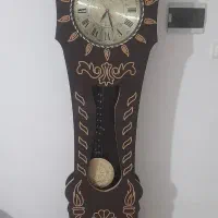 ساعت ایستاده چوبی