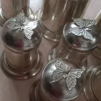 سری جای ادویه و قند و شکر و چای فلزی قدیمی