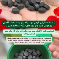 قرص کود گیاهی و ارگانیک ۱۲۰ عددی|گل و گیاه طبیعی|فیرورق, |دیوار