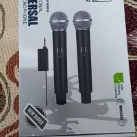 میکروفن بیسیم دوکانال پی وی