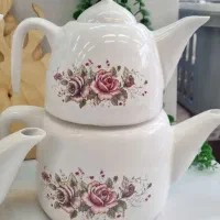 کتری قوری چینی درجه یک|قوری، کتری، قهوهساز دستی|مشهد, هنرور|دیوار