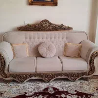 یک دست مبل استیل سلطنتی 9 نفره با طراحی زیبا