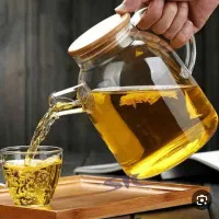 قوری پیرکس درب بامبو 1500 میل