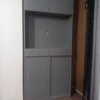 میز تلویزیون و جاکفشی مخصوص اتاق خواب دوتیکه