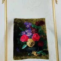 تابلو فرش ابریشم