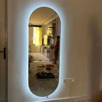 آینه های قدی انتخاب سایز به دلخواه %نورپردازی|آینه|دورود, |دیوار