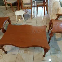 میز عسلی دیاموند با چوب راش