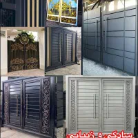 تولیدی درب حیاط درب و پنجره حفاظ و غیره..|مصالح و تجهیزات ساختمان|برازجان, |دیوار