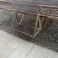تخت آهنی حیاطی