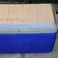 کلمن یخدان صندوقی بزرگ شیر دار