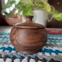 انواع ظروف چوبی خراطی شده|صنایع دستی و سایر لوازم تزئینی|گلوگاه بابل (گلیا), |دیوار
