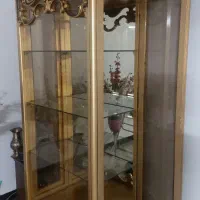 بوفه تمیز و مرتب چوب تمام راش گرجستان|بوفه، ویترین، کنسول|تهران, مینای شمالی (مخبر)|دیوار