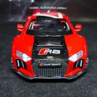 ماکت آئودی r8 Lms فلزی بزرگ جعبه دار