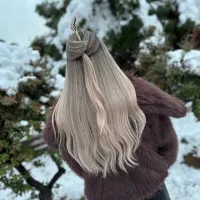 مدل برای رنگ مو و هایلایت