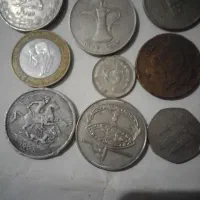 چندعددسکه قدیمی خارجی|کلکسیون سکه، تمبر، اسکناس|خان ببین, |دیوار