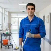 نیرو خدماتی خوش پوش و خوش برخورد