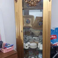 ساعت و ویترین|بوفه، ویترین، کنسول|نور, |دیوار