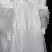 لباس مجلسی دخترانه،درحدنو،یکبارپوشیده شده