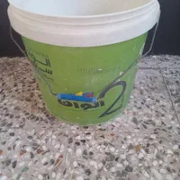 پنج.عدد‌سطل‌۲۰کیلویی‌دسته فلزی‌همراه‌بادرب سالم‌|ظروف نگهدارنده، پلاستیکی، یک‌بارمصرف|اهواز, منبع اب|دیوار