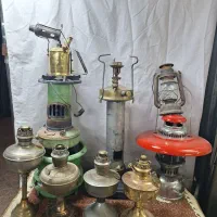 چراغ نفتی توری گردسوز پریموس فانوس قدیمی عتیقه
